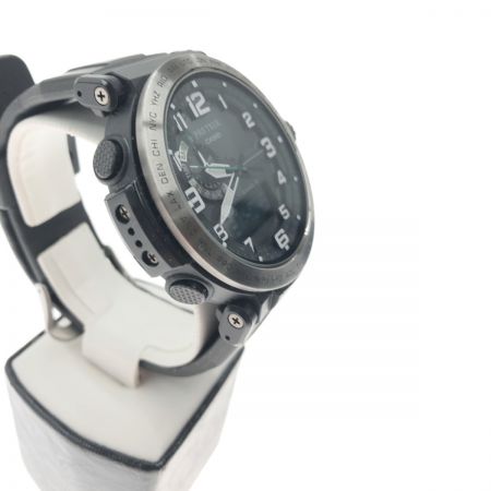  CASIO カシオ プロトレック トリプルセンサ 腕時計 PRW-6600Y-1JF ブラック