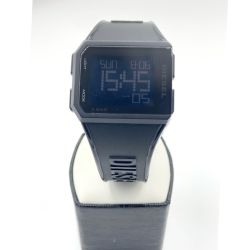 〇〇 DIESEL ディーゼル デジタル クォーツ DZ-1918 ブラック Bランク