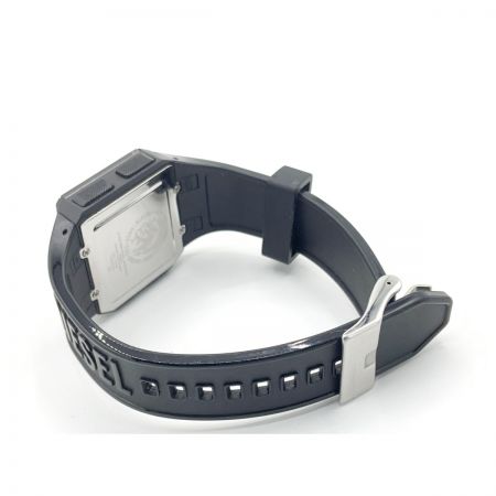  DIESEL ディーゼル デジタル クォーツ DZ-1918 ブラック