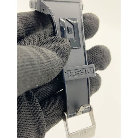  DIESEL ディーゼル デジタル クォーツ DZ-1918 ブラック