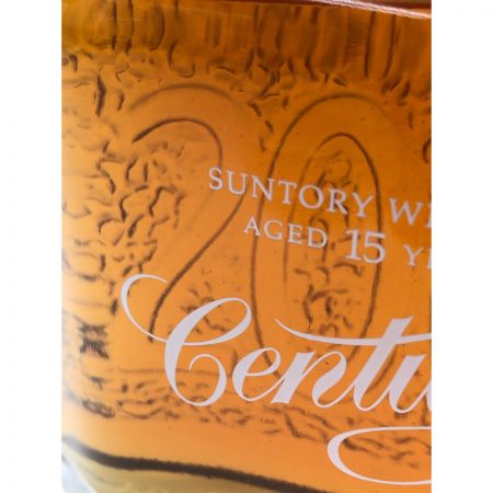 【北海道内限定発送】 SUNTORY サントリー Century センチュリー 2001 サントリー 15年 ジャパニーズ ウイスキー 古酒 未開栓