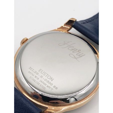 HENRY LONDON ヘンリーロンドン メンズ 腕時計 HL39-S-0300 ネイビー EUSTON ユーストン Japan Limited Edition