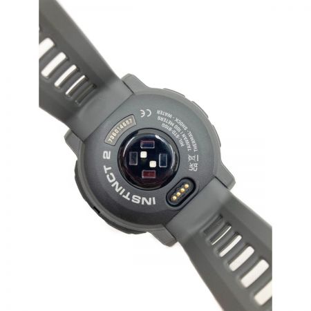  GARMIN Instinct 2 インスティンクト Graphite GPS スマートウォッチ 010-02626-40