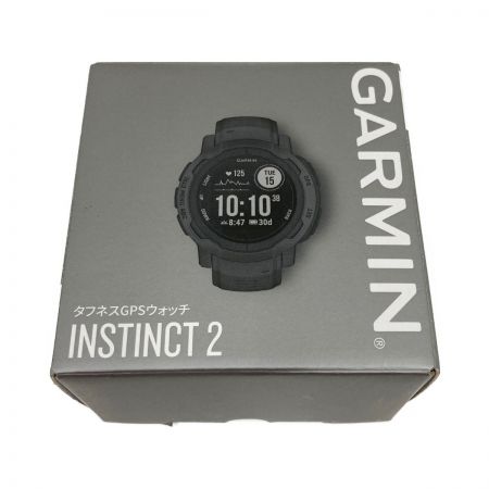  GARMIN Instinct 2 インスティンクト Graphite GPS スマートウォッチ 010-02626-40