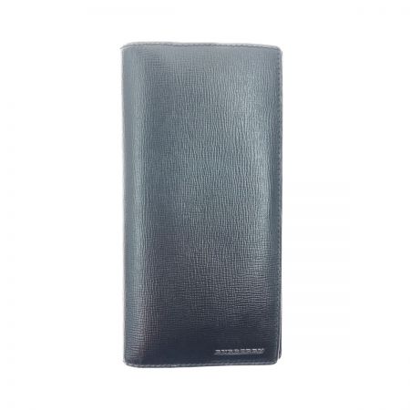  BURBERRY バーバリー 二つ折り 長財布 ロング ウォレット ブラック