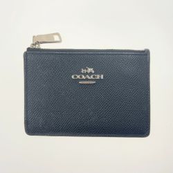 〇〇 COACH コーチ カード ケース コインケース 52394 ブラック Bランク