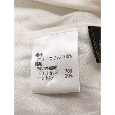  Leilian レリアン レディース ブラウス シフォン 首ビーズ付 サイズ17+ ホワイト