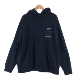 〇〇 DENHAM メンズ パーカー プルオーバーパーカー サイズ表記無し インディゴ Bランク