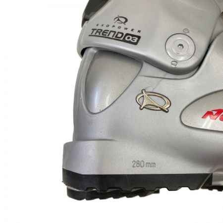  NORDICA ノルディカ EXOPOWER TREND03 スキーブーツ グレー 240-24.5cm ソウルサイズ 280mm