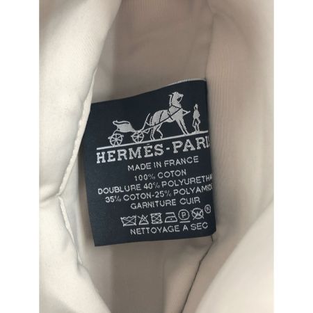  HERMES エルメス BOLIDE RUBAN CANNELLE MINI ポーチ  102894M ブルー