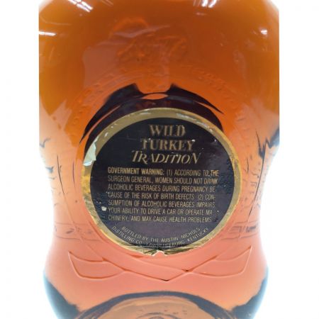  WILD TURKEY ワイルドターキー TRADITION トラディション 750ml 50.5% バーボン ウイスキー 未開栓