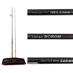 〇〇 SMITH LTD スミス(釣具) トラウティンスピン インターボロンXX ルアーロッド IBXX-83MSD Bランク
