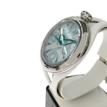 GAGA MILANO ガガミラノ シェル文字盤　クォーツ 腕時計 6070 ホワイト