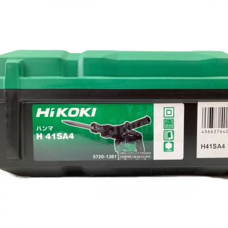  HiKOKI ハイコーキ 電動ハンマー 六角シャンク  H41SA4 グリーン