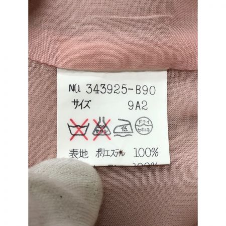  ITALIYA イタリヤ レディース セットアップ 半袖 サイズ9A2 サーモンピンク