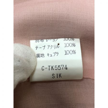  ITALIYA イタリヤ レディース セットアップ 半袖 サイズ9A2 サーモンピンク