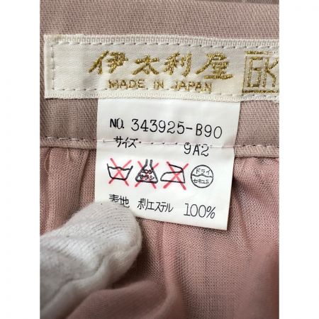  ITALIYA イタリヤ レディース セットアップ 半袖 サイズ9A2 サーモンピンク