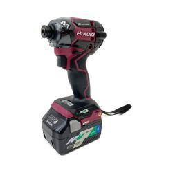 〇〇 HiKOKI ハイコーキ マルチボルト 36V コードレス インパクトドライバ WH36DC レッド 未使用品 Sランク