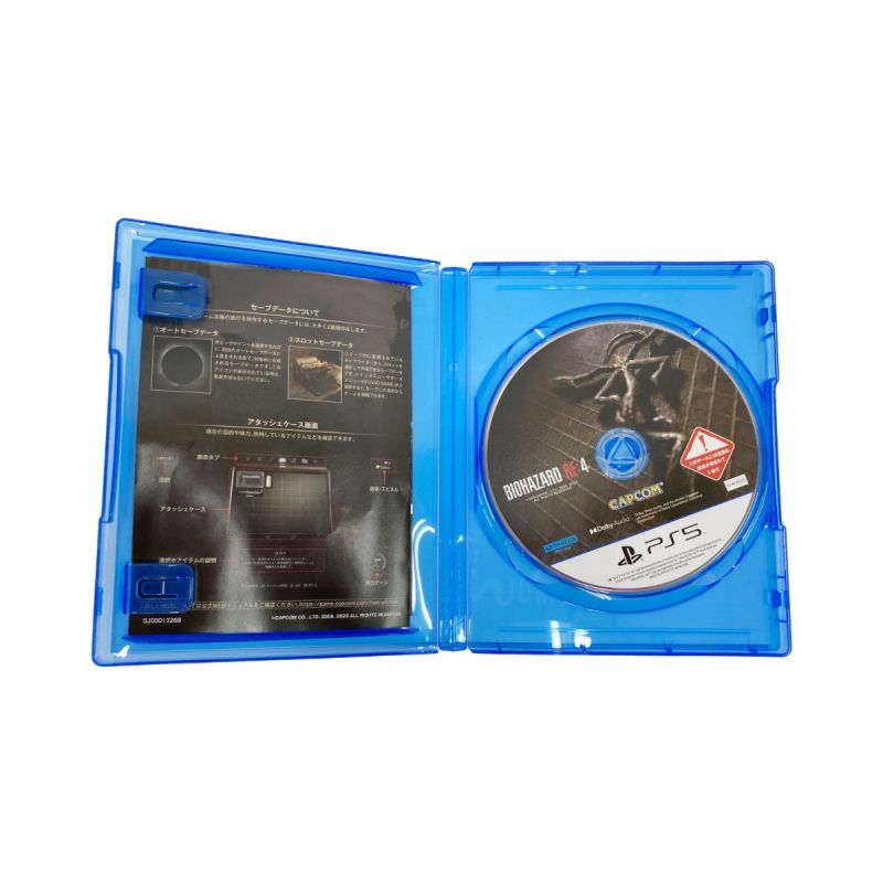 中古】 PlayStation プレイステイション BIOHAZARD RE:4 PS5ソフト 