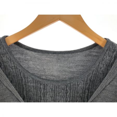  Leilian レリアン レディース チュニック ニット サイズ13+ グレー