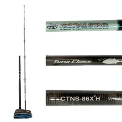 〇〇 PALMS パームス CORAL STRA ルアーロッド CTNS-86X2H Bランク