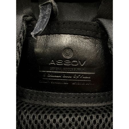  AS2OV バッグ リュック CORDURA DOBBY 305D BACK PACK BLACK 061400-10 ブラック