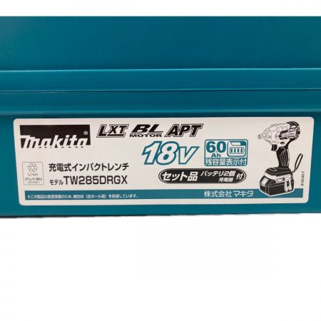  MAKITA マキタ 充電式 インパクトレンチ 18V 6.0Ah TW285DRGX 未使用品