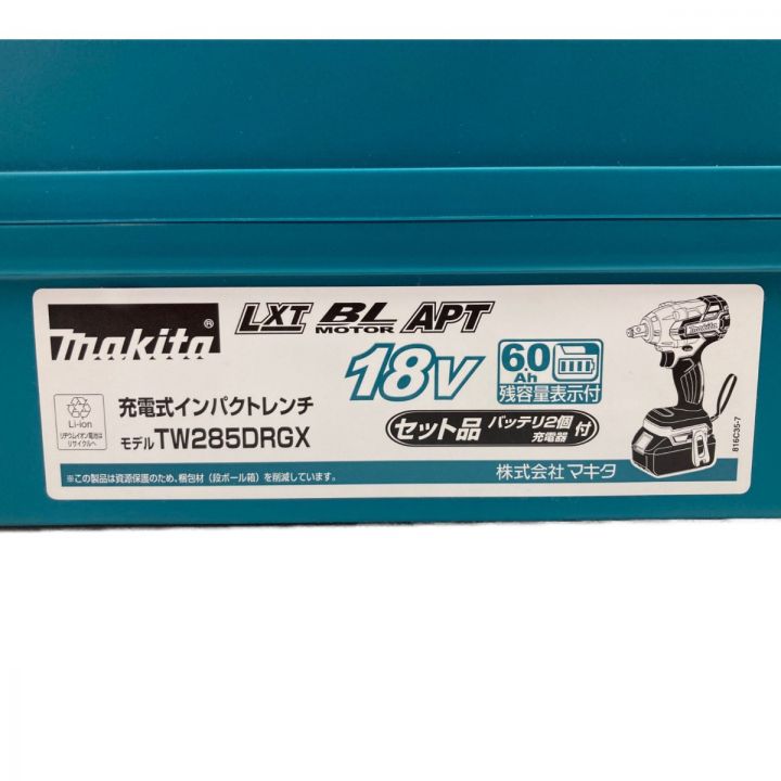 MAKITA マキタ 充電式 インパクトレンチ 18V 6.0Ah TW285DRGX 未使用品｜中古｜なんでもリサイクルビッグバン