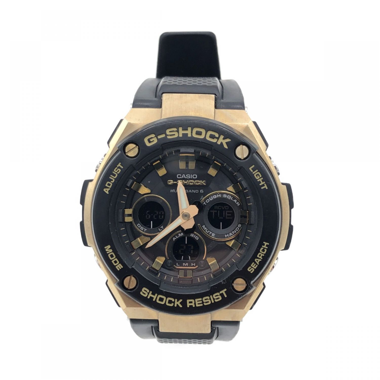 〇〇CASIO カシオ 腕時計 メンズ G-SHOCK 5524 ブラック x ゴールド-