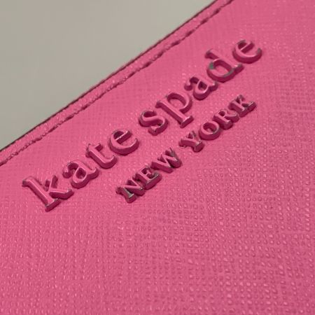  Kate Spade ケイトスペード ラウンドファスナー長財布 KB541-650 ショッキングピンク