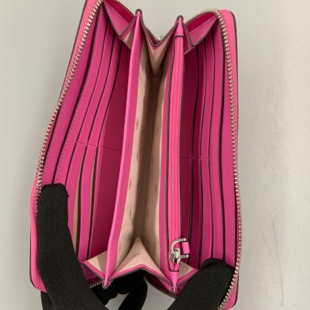  Kate Spade ケイトスペード ラウンドファスナー長財布 KB541-650 ショッキングピンク