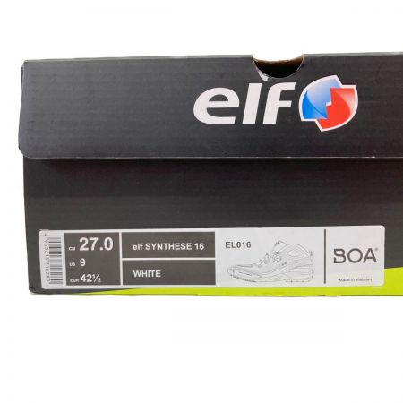  elf ローカット ライディングシューズ synthese 16 未使用品 27cm