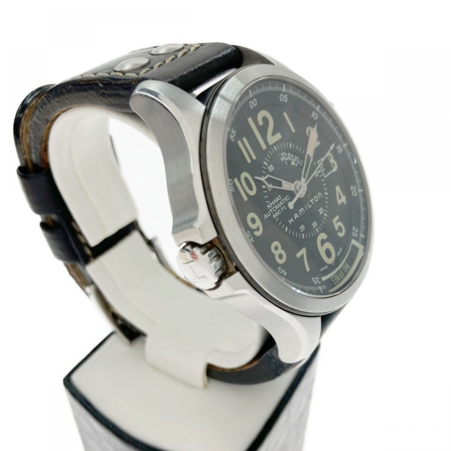 Hamilton カーキコンサベーションGMT限定モデル ハミルトン 腕時計-