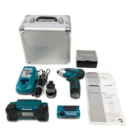  MAKITA マキタ 充電式インパクトドライバ 10.8v  TD090D グリーン ライト 充電式ラジオセット