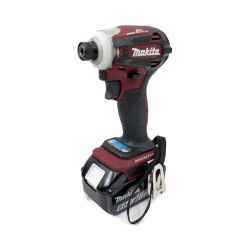 〇〇 MAKITA マキタ 充電式インパクトドライバ 18V 6.0Ah TD172DGX AR オーセンディックレッド 未使用品 Sランク