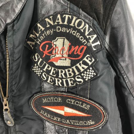 HARLEY-DAVIDSON ハーレーダビッドソン メンズ レザージャケット サイズL C-OS 1957 ブラック