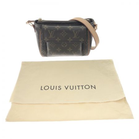  LOUIS VUITTON ルイヴィトン モノグラム ヴィバ シテPM ショルダーバッグ M51165 ブラウン