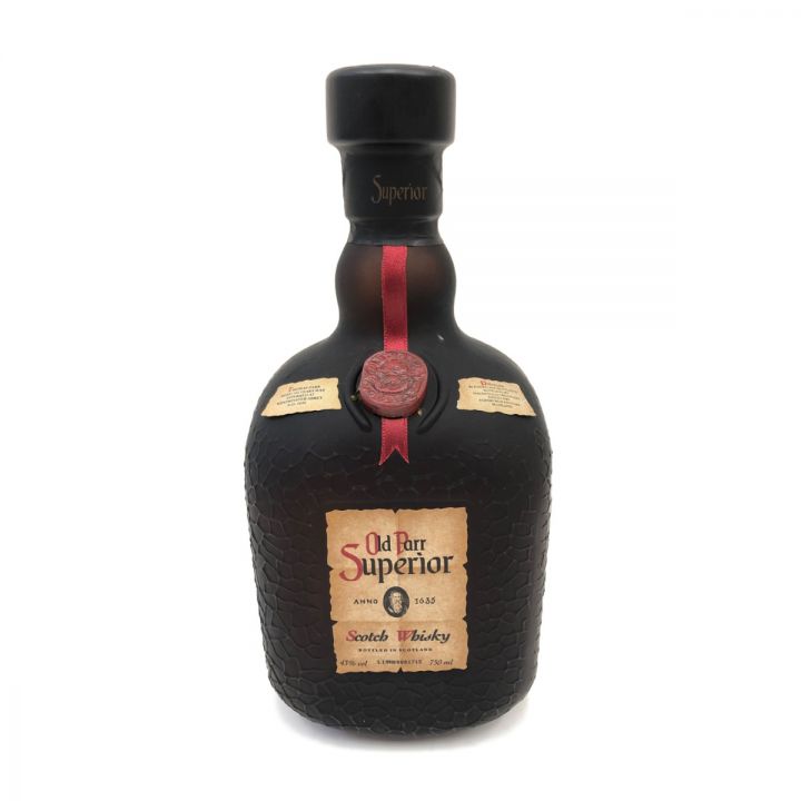 Old Parr オールドパー Superior ウィスキー オールドボトル 750ml 未開栓｜中古｜なんでもリサイクルビッグバン