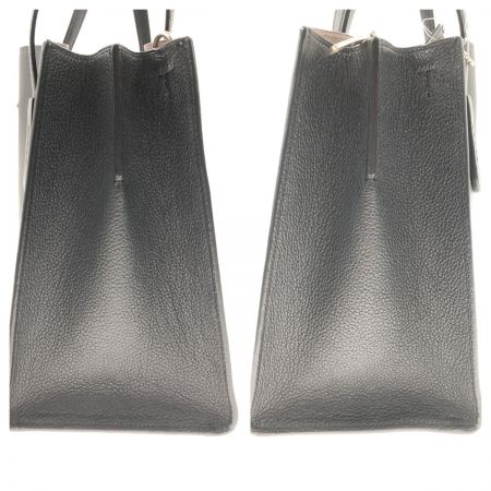  COACH コーチ チャーリー キャリーオール 2way バッグ 25137 ブラック x ベージュ