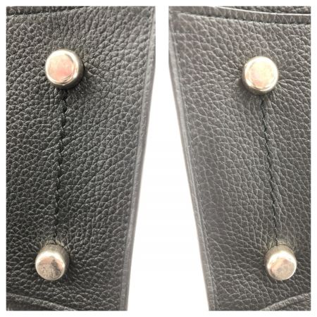  COACH コーチ チャーリー キャリーオール 2way バッグ 25137 ブラック x ベージュ