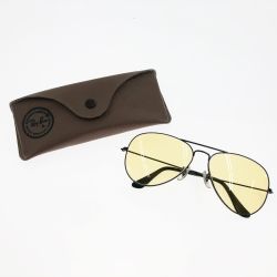 〇〇 RAY-BAN レイバン サングラス USA B&L 58□14 ライトイエロー Cランク