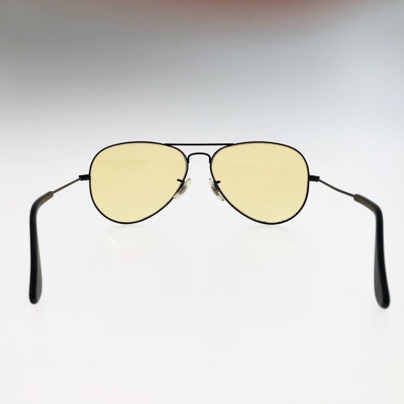 中古】 RAY-BAN レイバン サングラス USA B&L 58□14 ライトイエロー