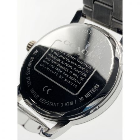  COACH コーチ GRAND グランド 花柄 腕時計 CA.113.7.14.1688 ホワイト x ピンク 14000060