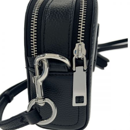  MARC JACOBS マークジェイコブス シャッター スモール カメラバッグ ショルダーバッグ  M00009474 ブラック