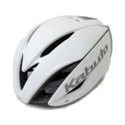 〇〇 OGK AERO-R1 自転車 ヘルメット S/Mサイズ 3036101 ホワイト Bランク