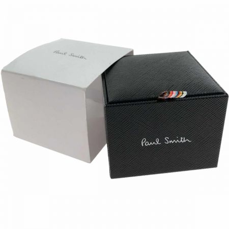 中古】 Paul Smith ポールスミス ダブルリングネックレス 箱付 Bランク