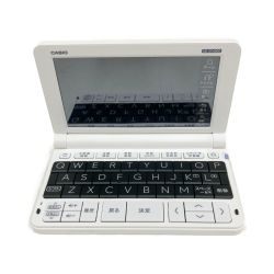 〇〇 CASIO カシオ エクスワード XD-SV4000 ホワイト Bランク