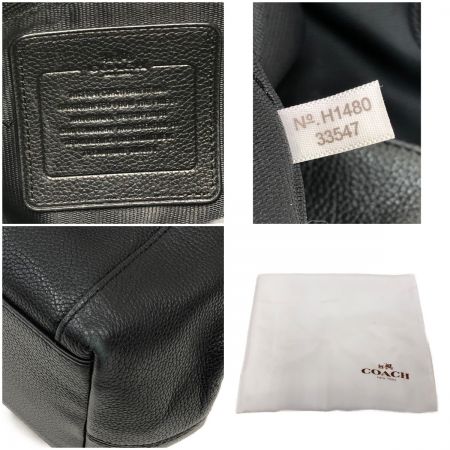  COACH コーチ バッグ ペブルドレザーイーディーショルダー  33547 ブラック