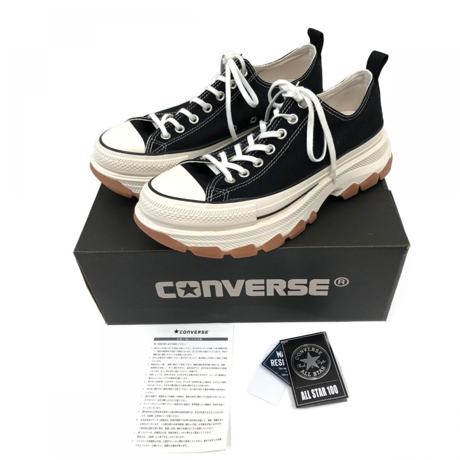 中古】 CONVERSE コンバース スニーカー100 トレックウエーブ オックス