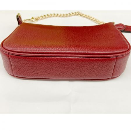  COACH コーチ ノリータ リストレット15 ロゴ アクセサリー ポーチ ミニハンドバッグ 53193 レッド